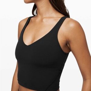 Lululemon Black Crop Align Tank